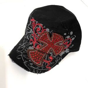 Cross vintage hat.